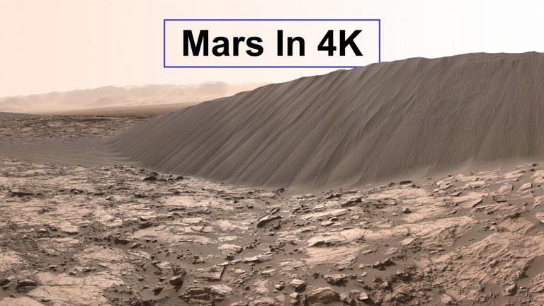 4K真实的火星表面，内容出自NASA