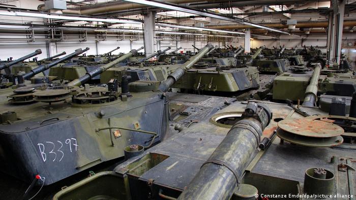 德政府追加提供乌克兰豹1主战坦克